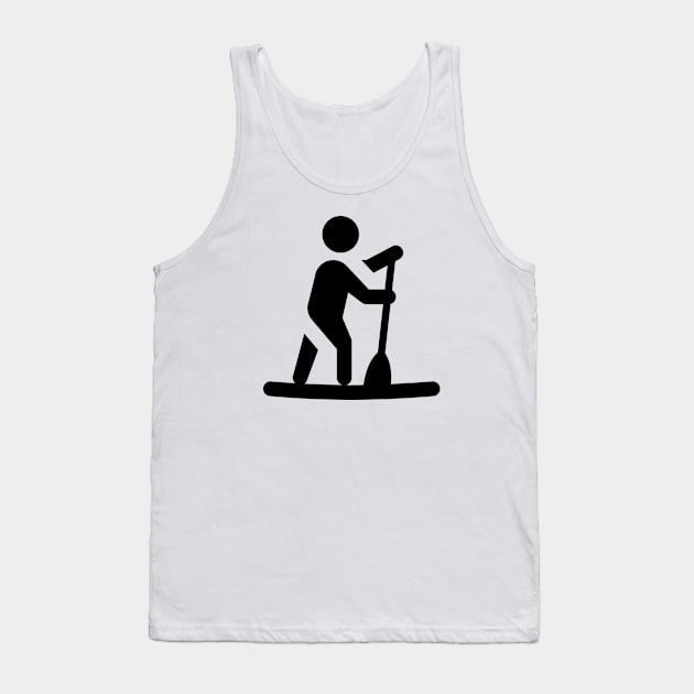 Tribute to SUP - Stand Up Paddling Tank Top by Hayden Mango Collective 